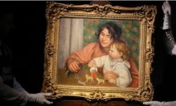 دار مزادات تكشف عن لوحة لرينوار تُظهر ابنه جان طفلاً